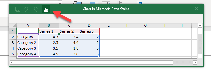 Open Excel for Editing