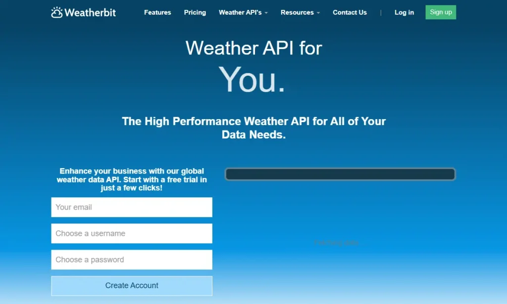 Weatherbit API